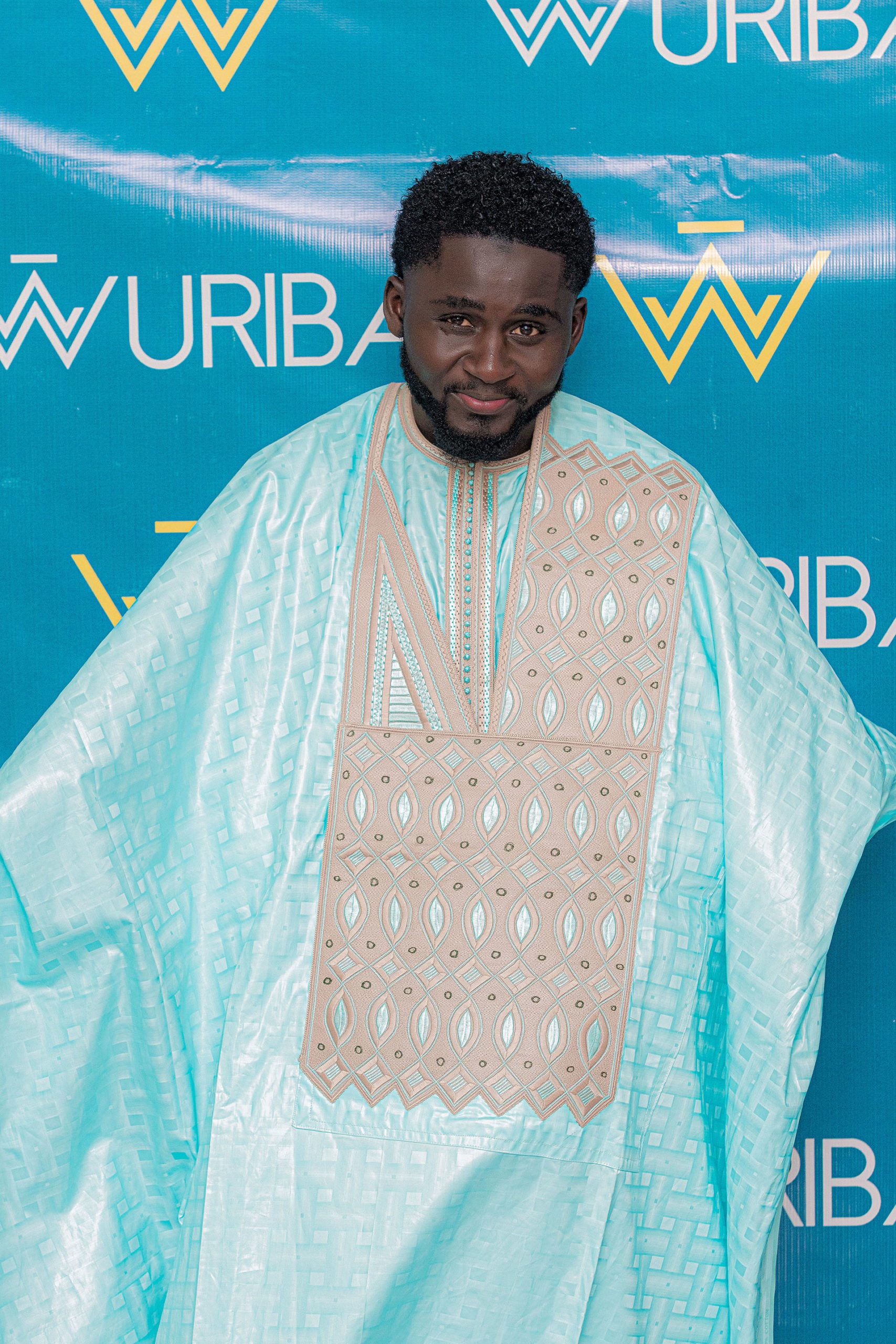 GRAND BOUBOU HOMME VERT By WURIBA COUTURE - Wuriba