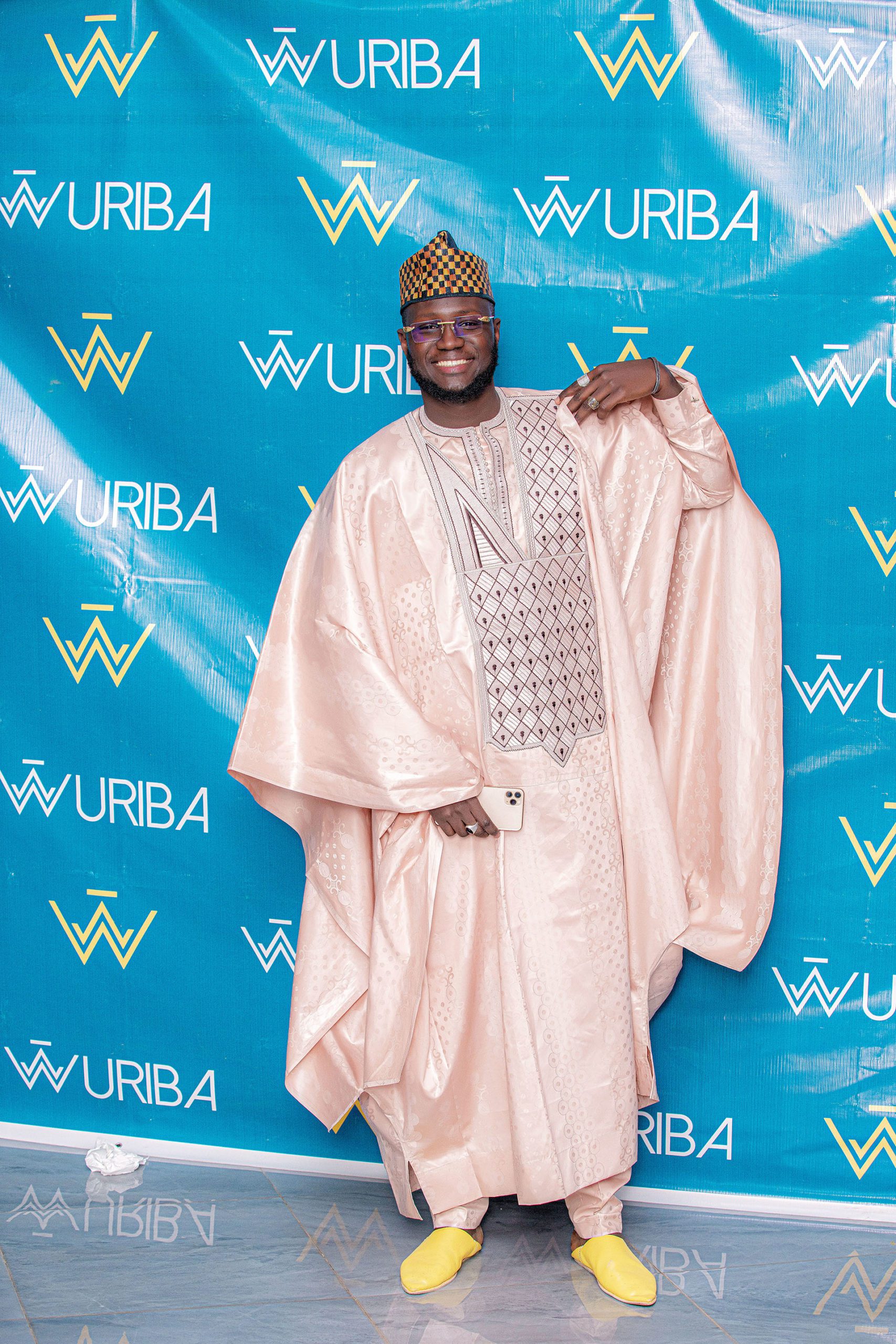 GRAND BOUBOU HOMME BEIGE By WURIBA COUTURE - Wuriba