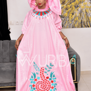 GRAND BOUBOU ROSE By LEILA COUTURE