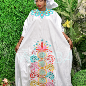 GRAND BOUBOU BLANC By LEILA COUTURE